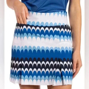 NWT Women’s performance front pleat beachy waves golf skirt / skorts size 10